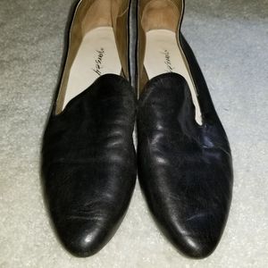 Marsell ladies Black slip ons size 39.